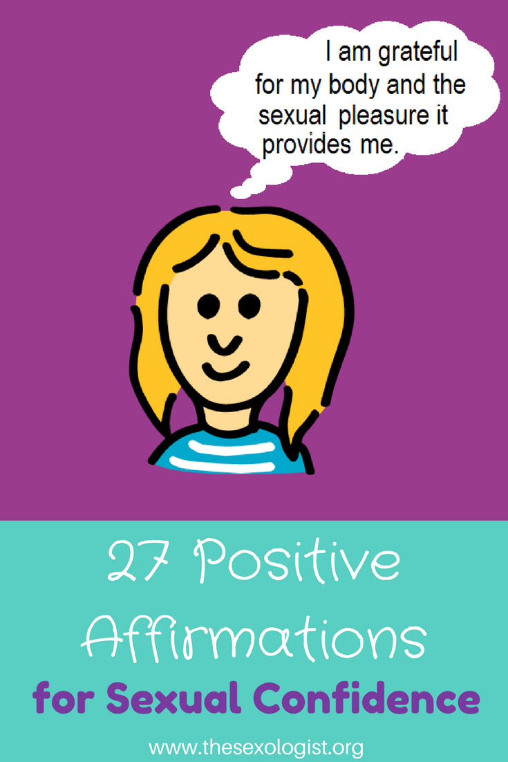 27 Positive Affirmations for Sexual Confidence - Dr. Jill McDevitt,  Sexologist
